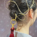 京都での着物撮影 hair arrange & hair setの記事画像